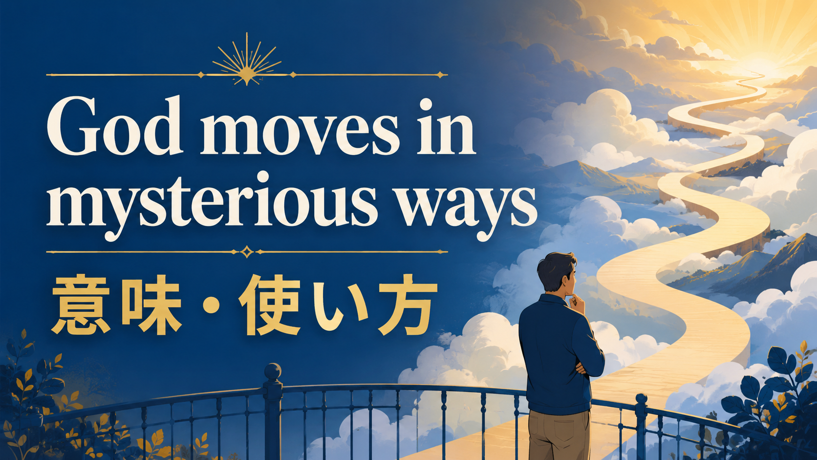God moves in mysterious waysの意味と使い方