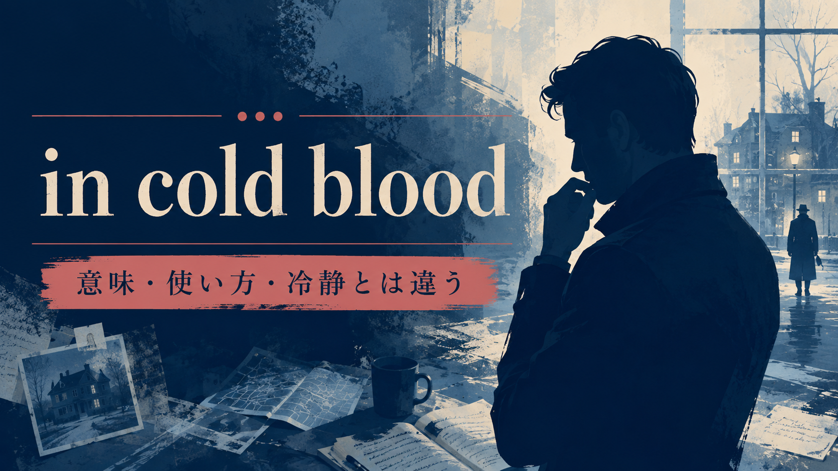 in cold bloodの意味と使い方