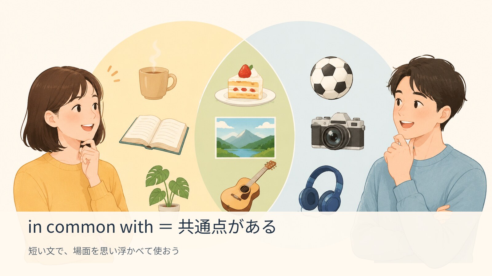 in common withのコアイメージ解説