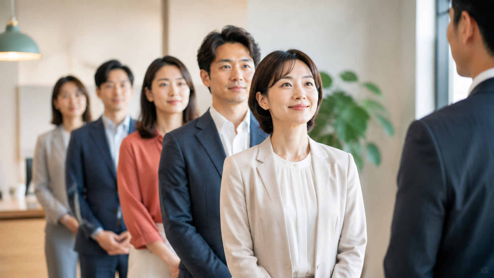 in line forの意味は？「〜を得る見込みで・〜の候補になって」の使い方・ニュアンスと例文