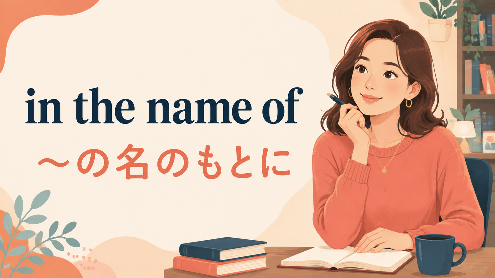 in the name ofの意味は？「〜の名のもとに・〜を名目として」の使い方・ニュアンスと例文