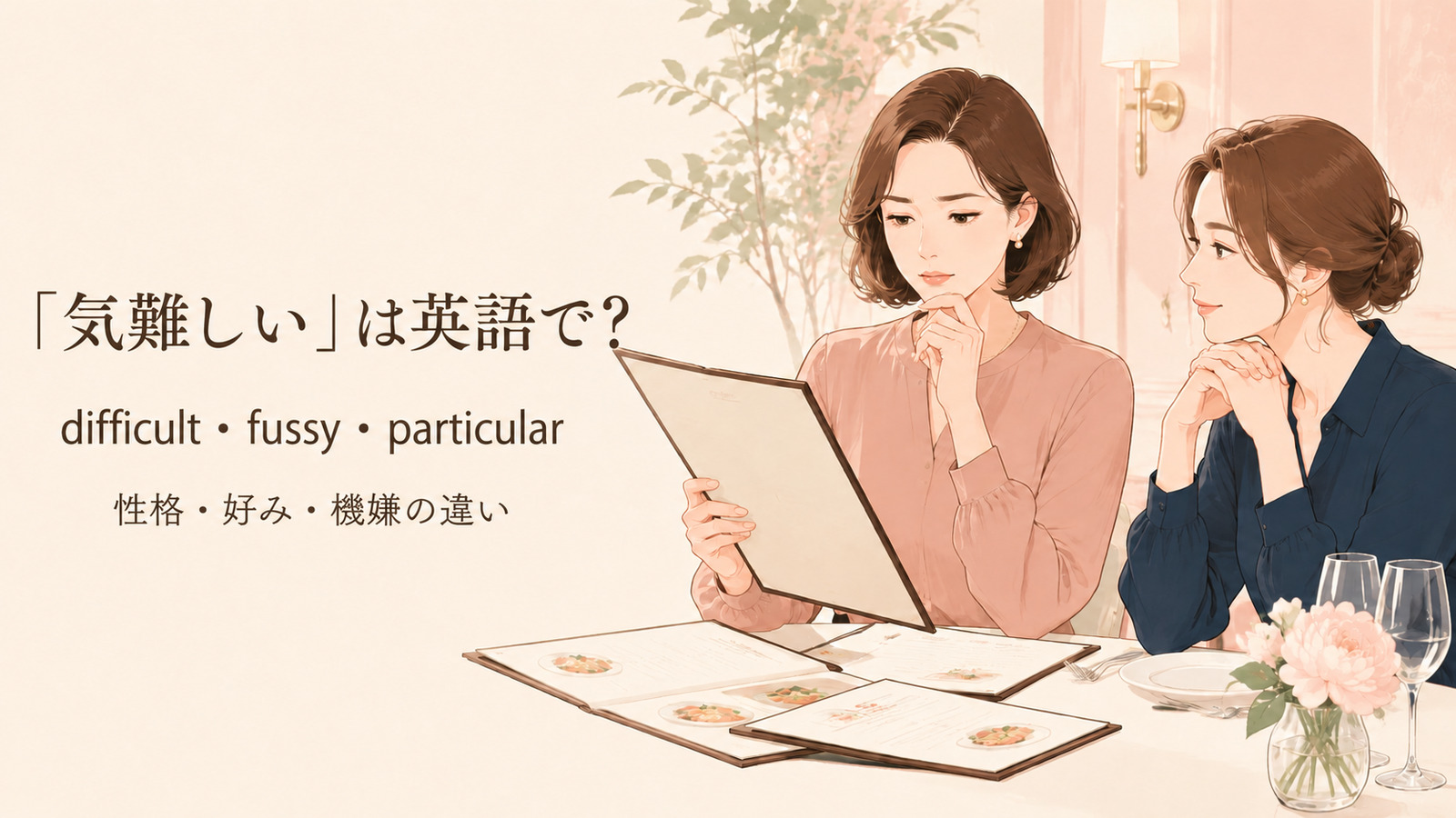 「気難しい」は英語で?主要表現の使い分け