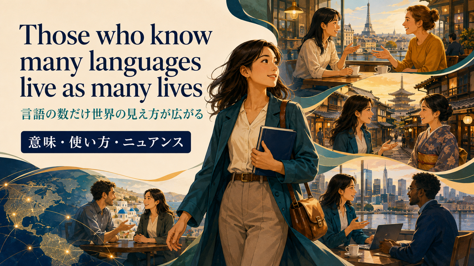 Those who know many languages live as many livesの意味は？使い方・ニュアンス・例文を解説