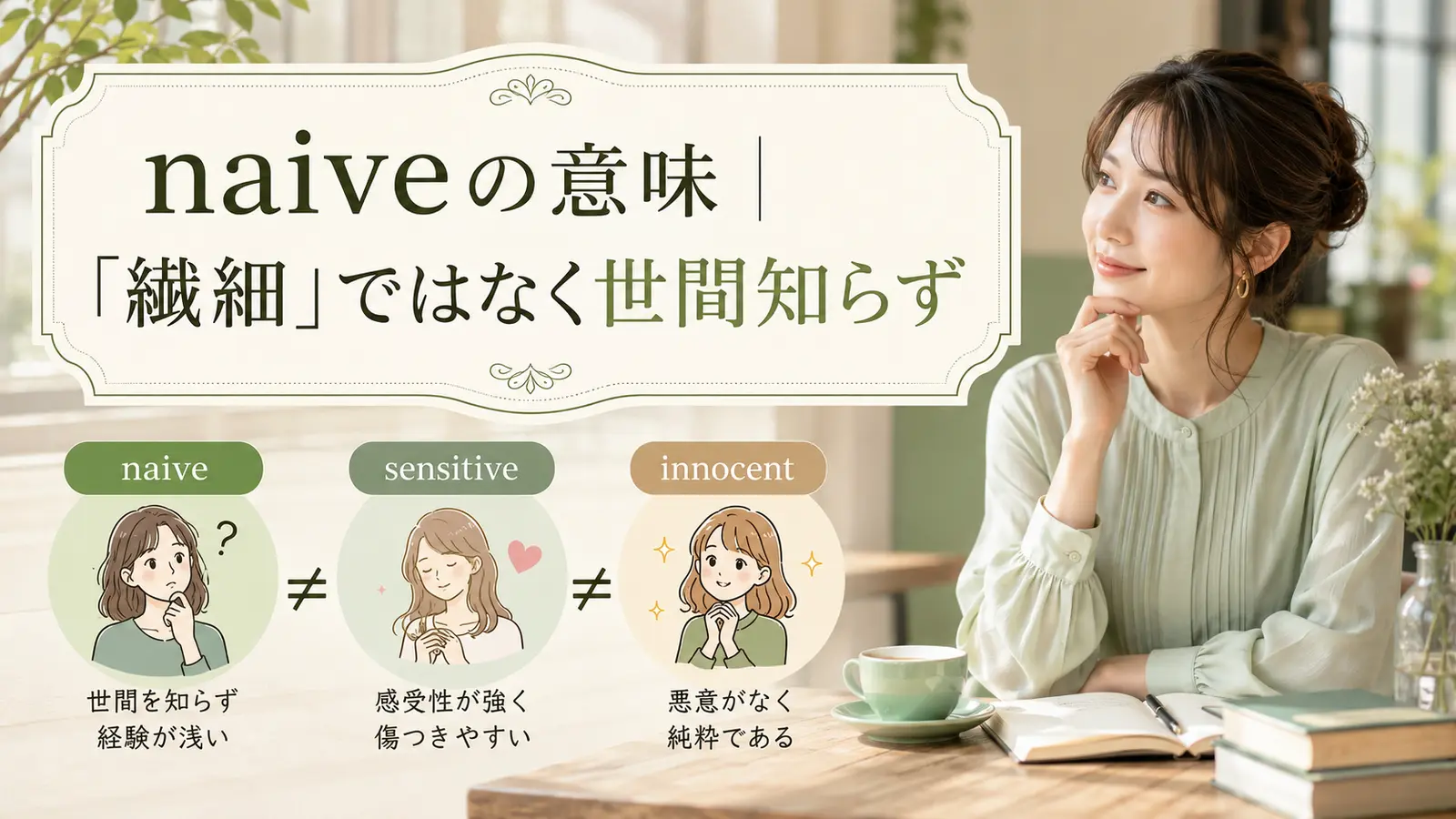 naiveの意味と使い方