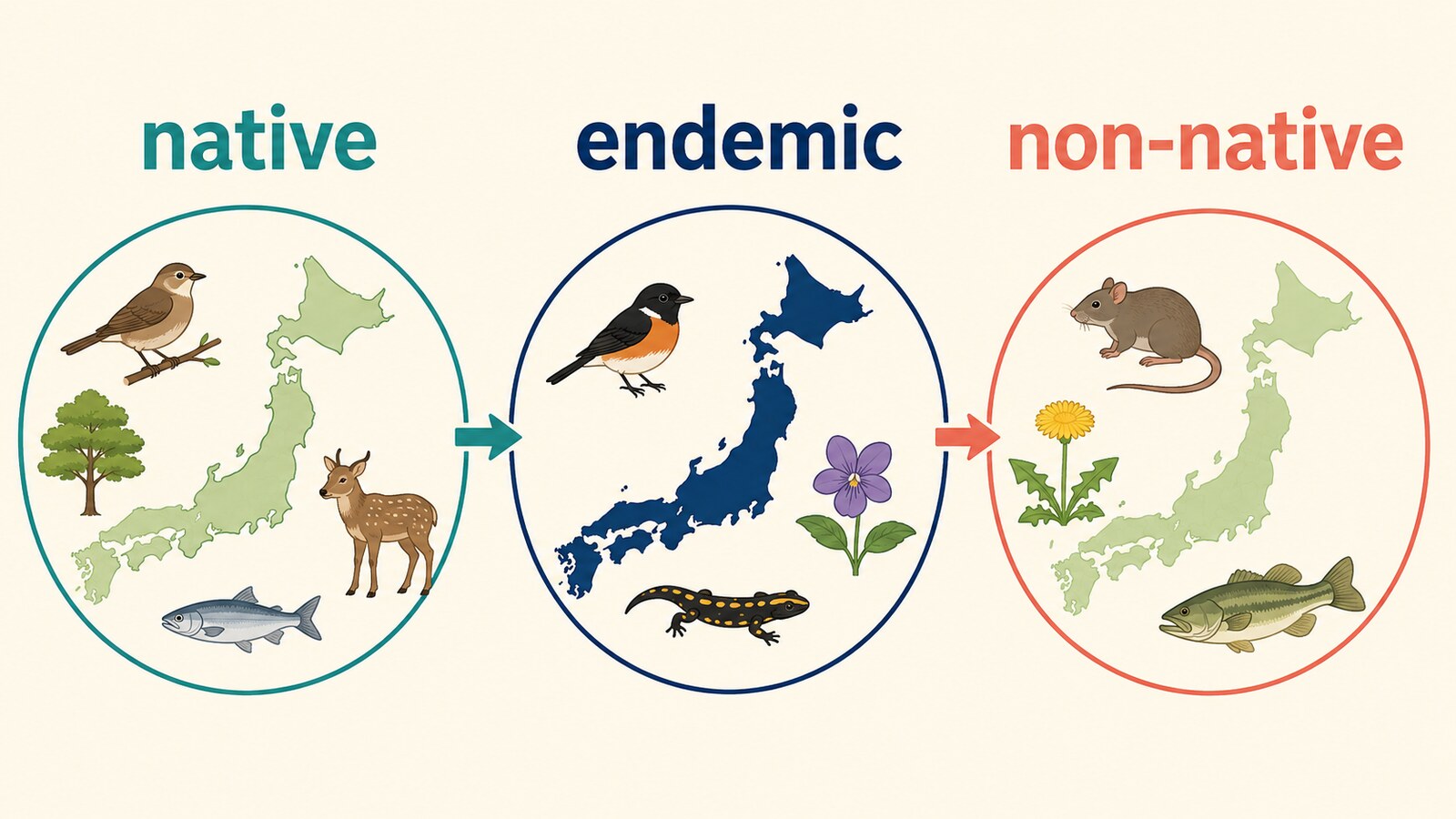 在来種は英語でnative species。意味・使い方・違い