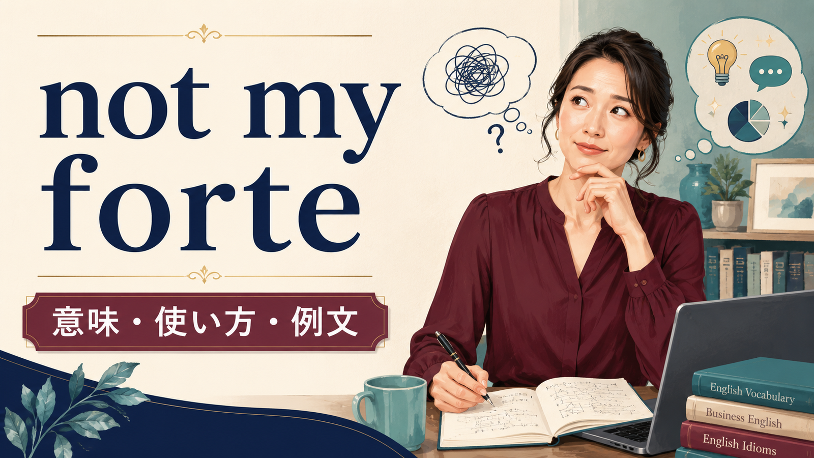 not my forteの意味は？「私の得意分野ではない」の使い方と発音