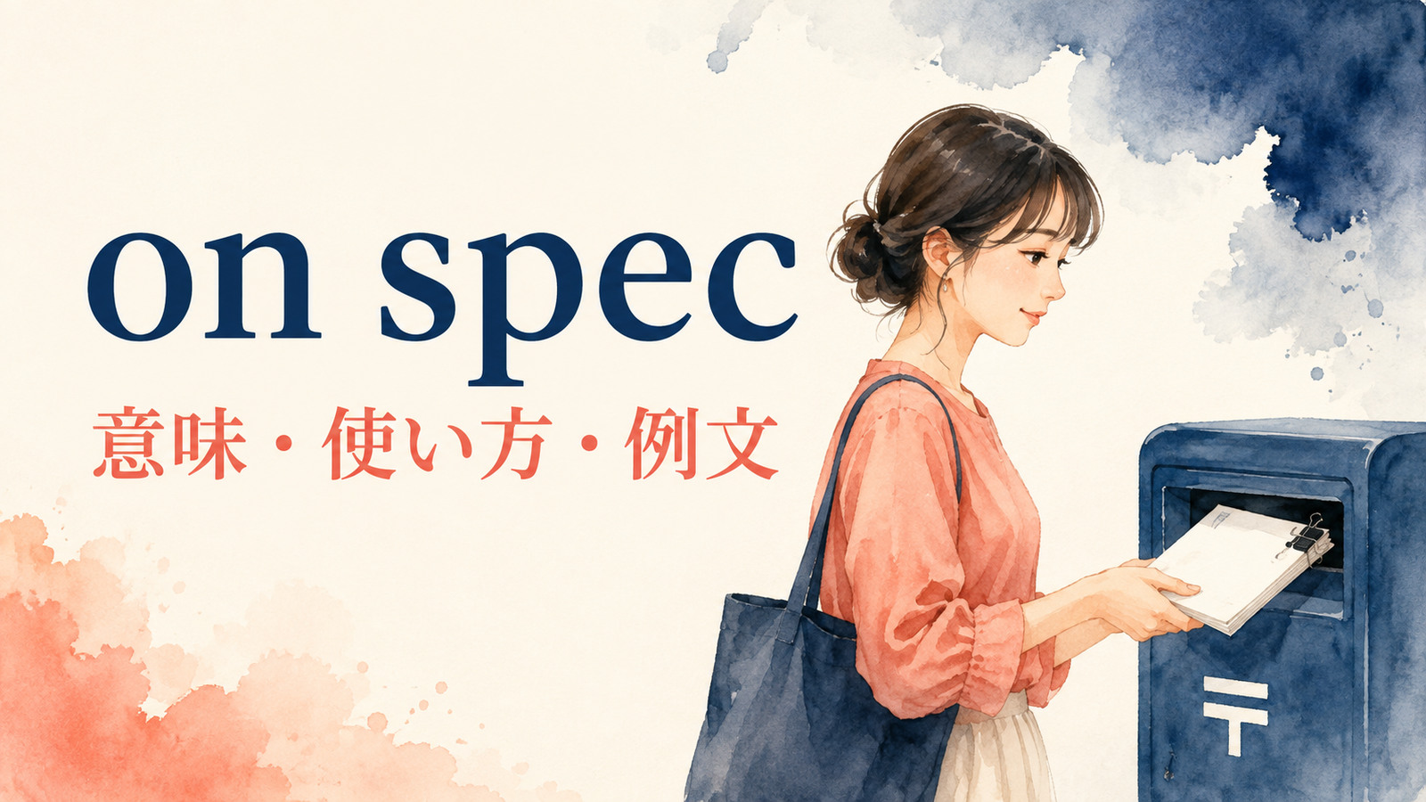 on specの意味は？「見込みで・注文なしで」の使い方と例文