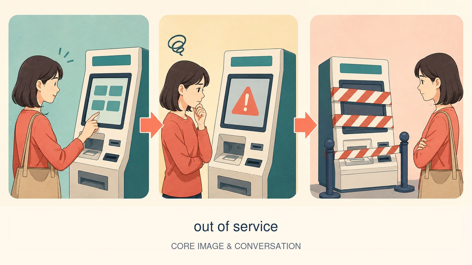 out of serviceの意味と使い方｜故障中・利用停止でを例文で解説