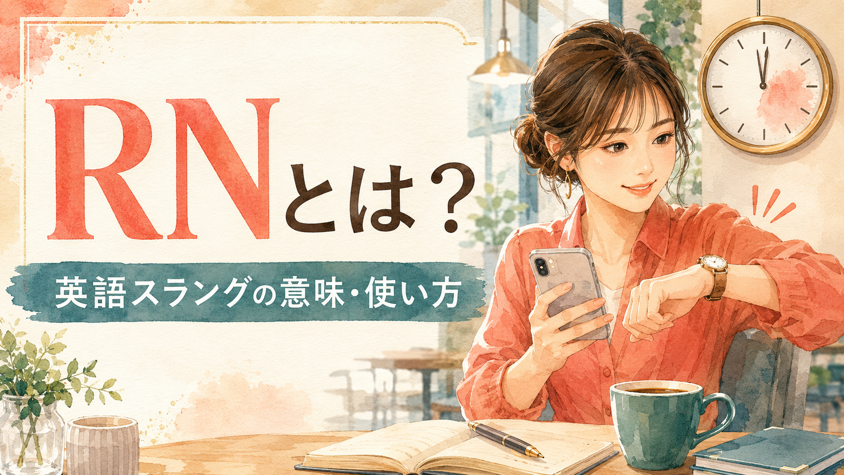 RNとは？英語スラングの意味・読み方・使い方｜right nowとの違い