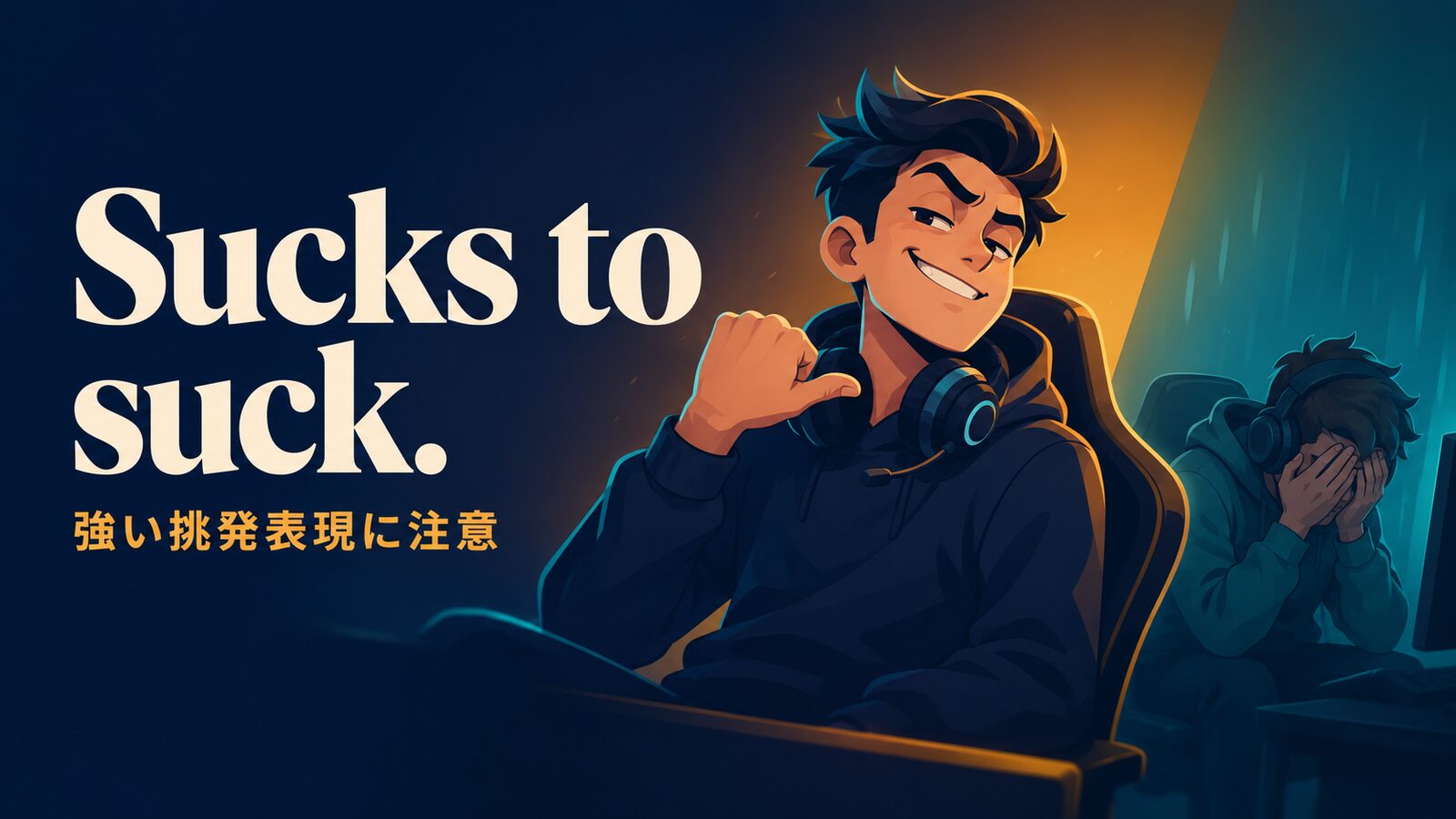 Sucks to suck.の意味・使い方｜ニュアンス・例文・似た表現を解説