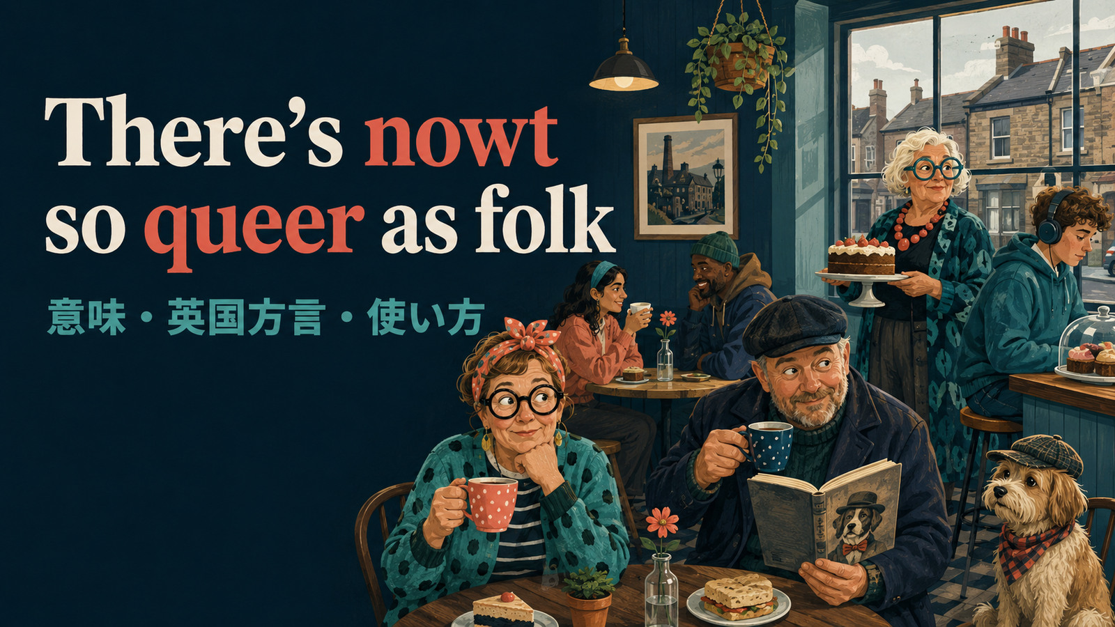 There’s nowt so queer as folkの意味・使い方を解説するアイキャッチ