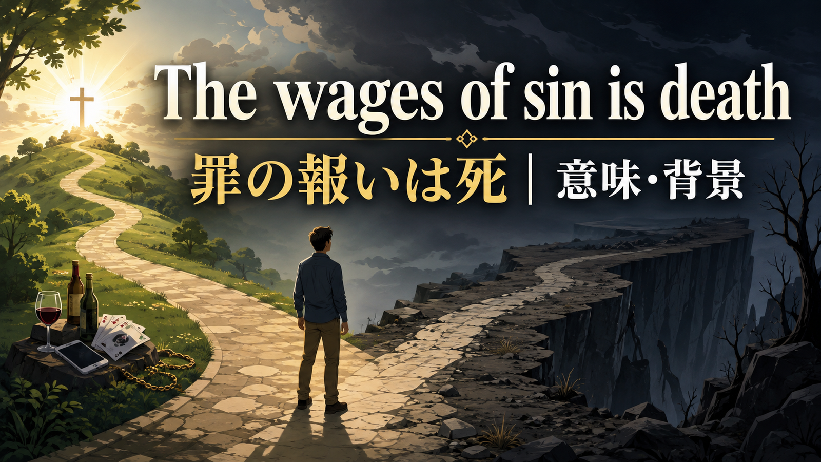 The wages of sin is death の意味・使い方｜ニュアンスと例文を解説
