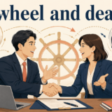 wheel-and-deal 英語表現のイメージ
