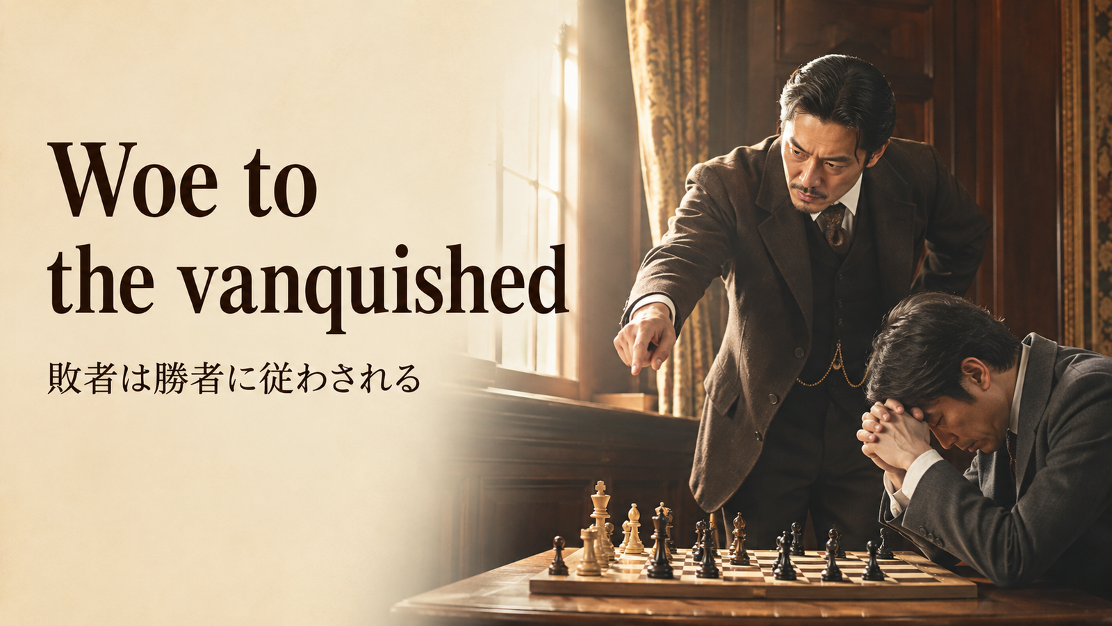 Woe to the vanquishedの意味は？使い方・ニュアンス・例文と簡単な言い換え