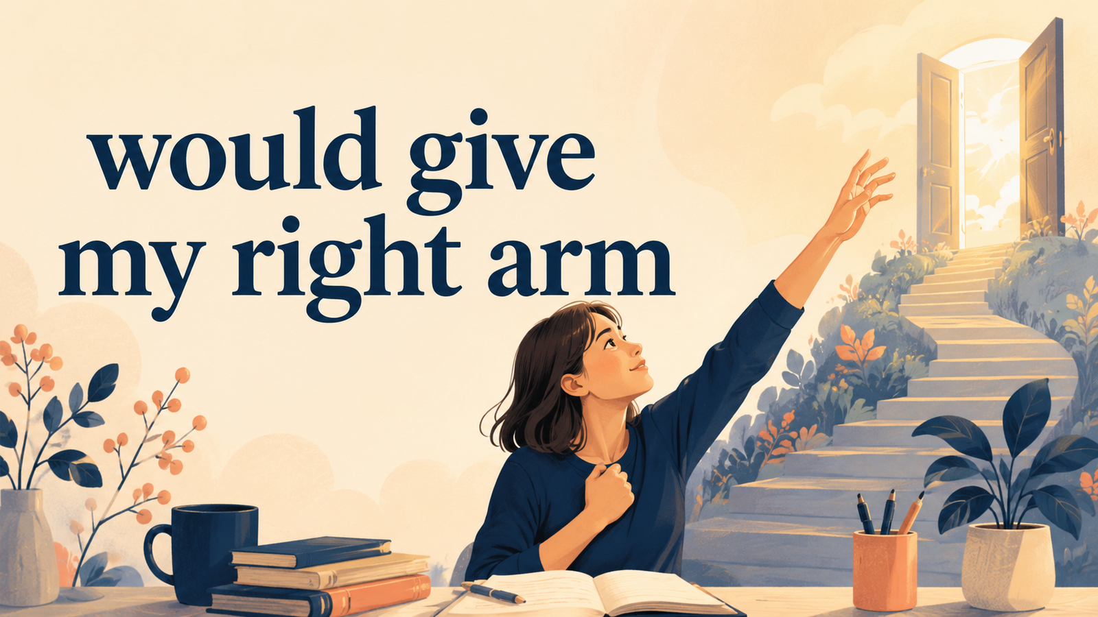 would give my right armのイメージ