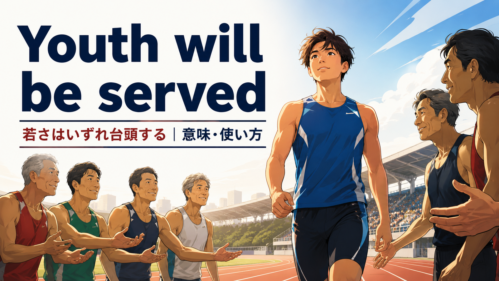Youth will be served の意味・使い方｜ニュアンスと例文を解説