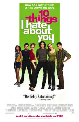 10 Things I Hate About You, 恋のからさわぎ
