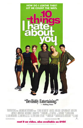 恋のからさわぎ（”10 Things I Hate About You”）